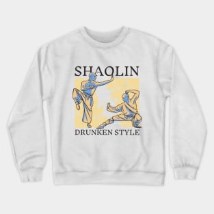 Shaolin Kung Fu Drunken Style Crewneck Sweatshirt